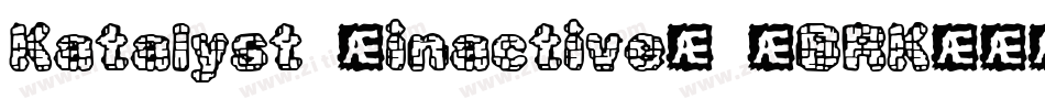 Katalyst [inactive] (BRK)字体转换